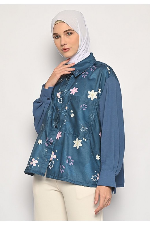 Adilla Blouse Navy
